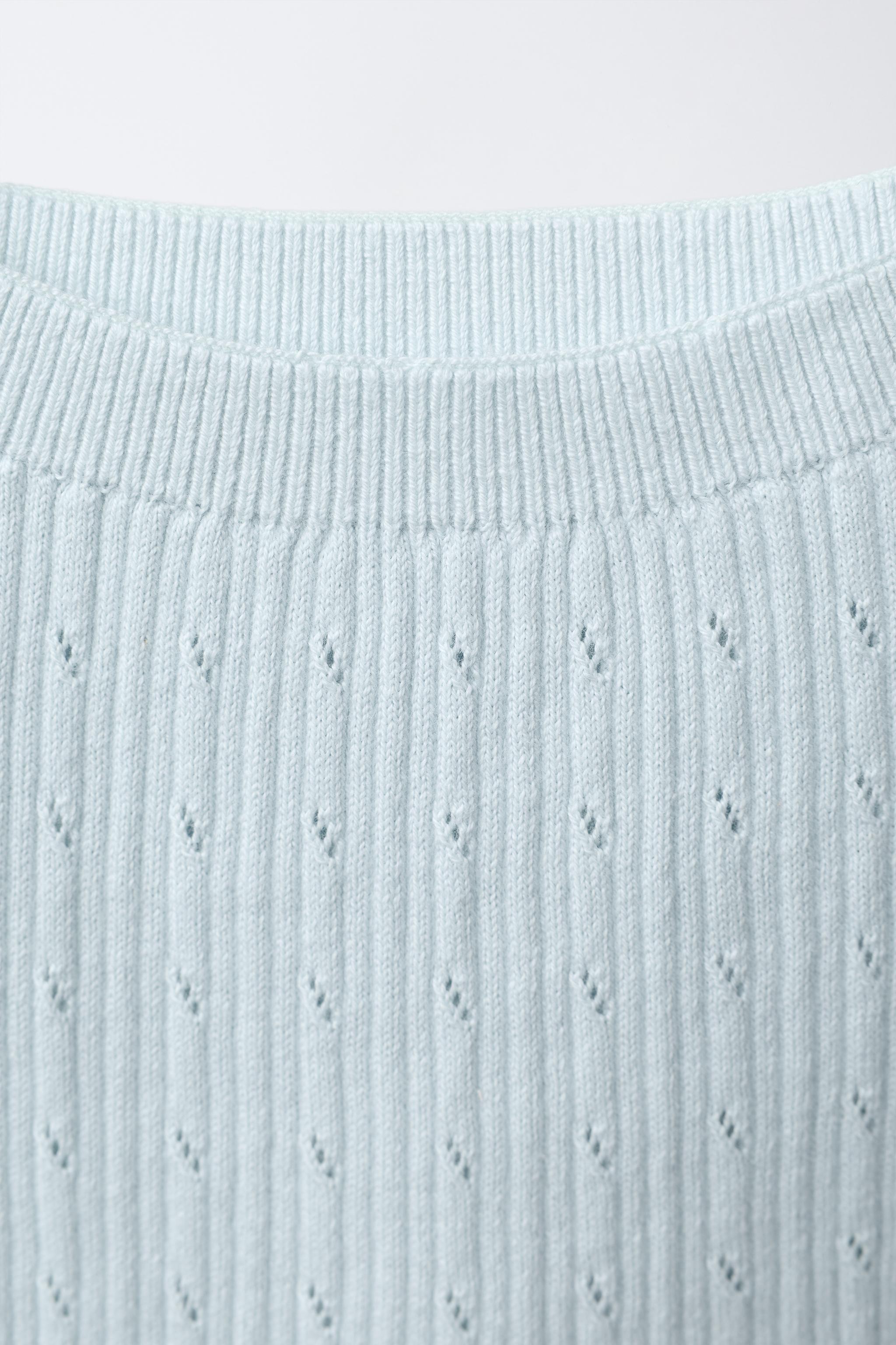 RIBBED CUT-OUT PANTS
